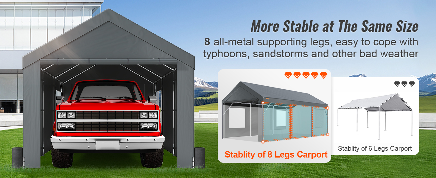 outdoor portable car shelter