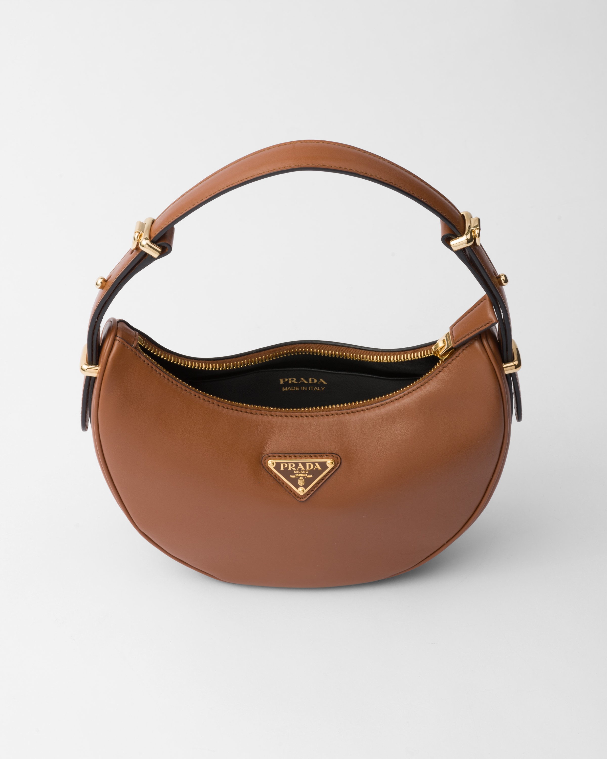 Prada Arqué leather shoulder bag