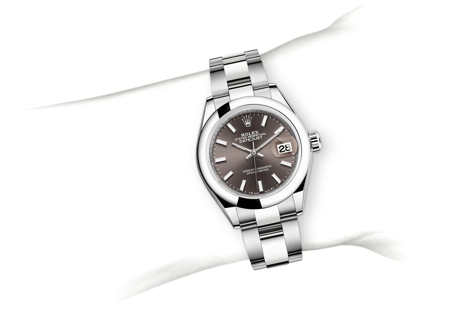 Rolex Lady-Datejust in Oystersteel, m279160-0010 | Europe Watch Company