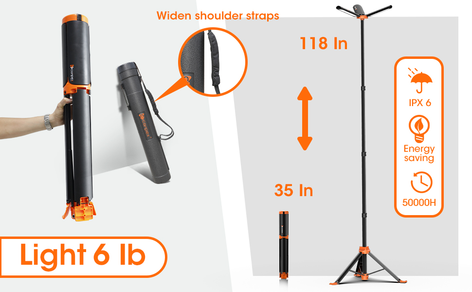  outdoor portable float waterproof Overlanding camper night fishing bank backyard yard 12v lighting