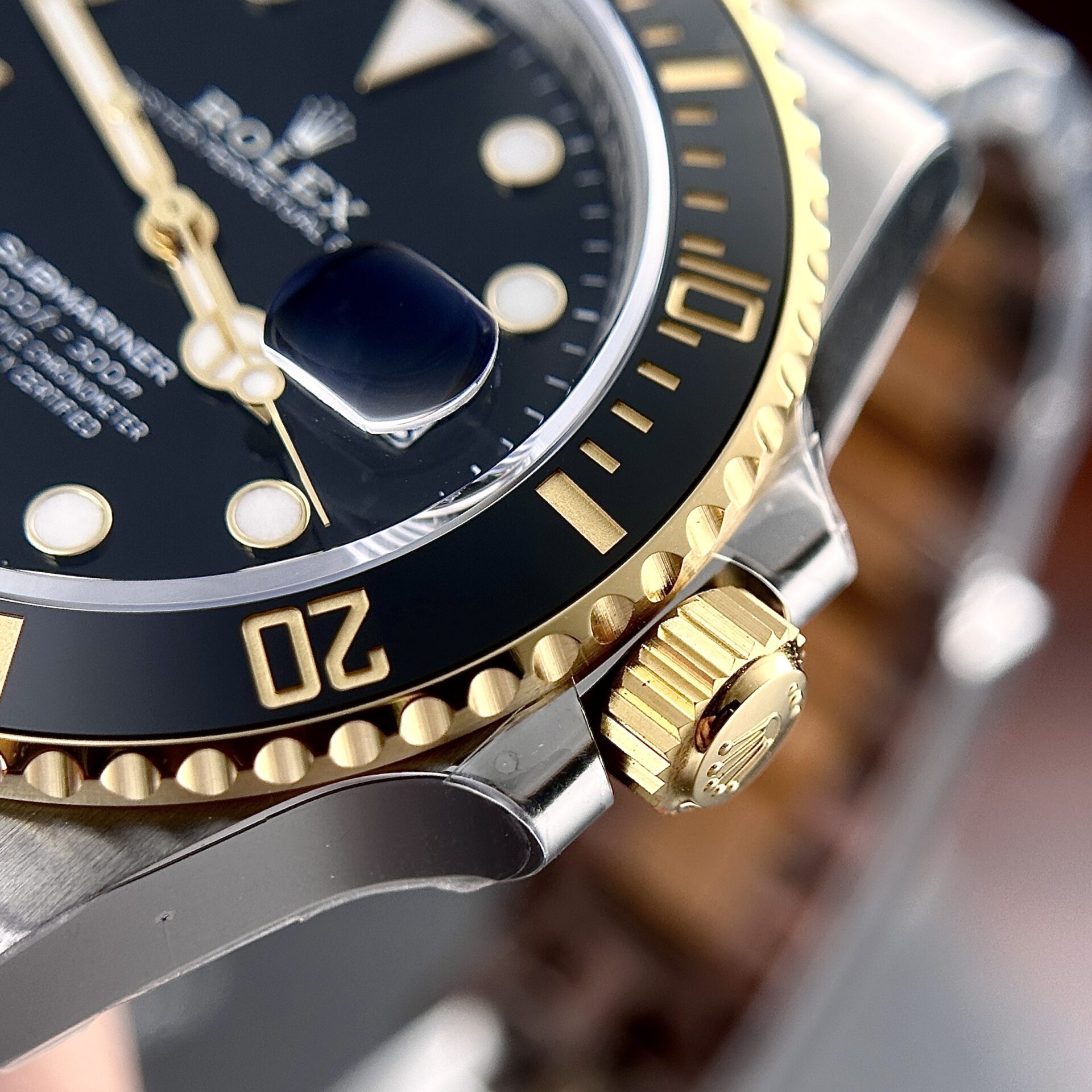 GYL Rolex Submariner Date 126613LN Two Tone Yellow Gold Black Dial 175g 1:1 Super Clone ARF 41mm-GYL-GaiYalun