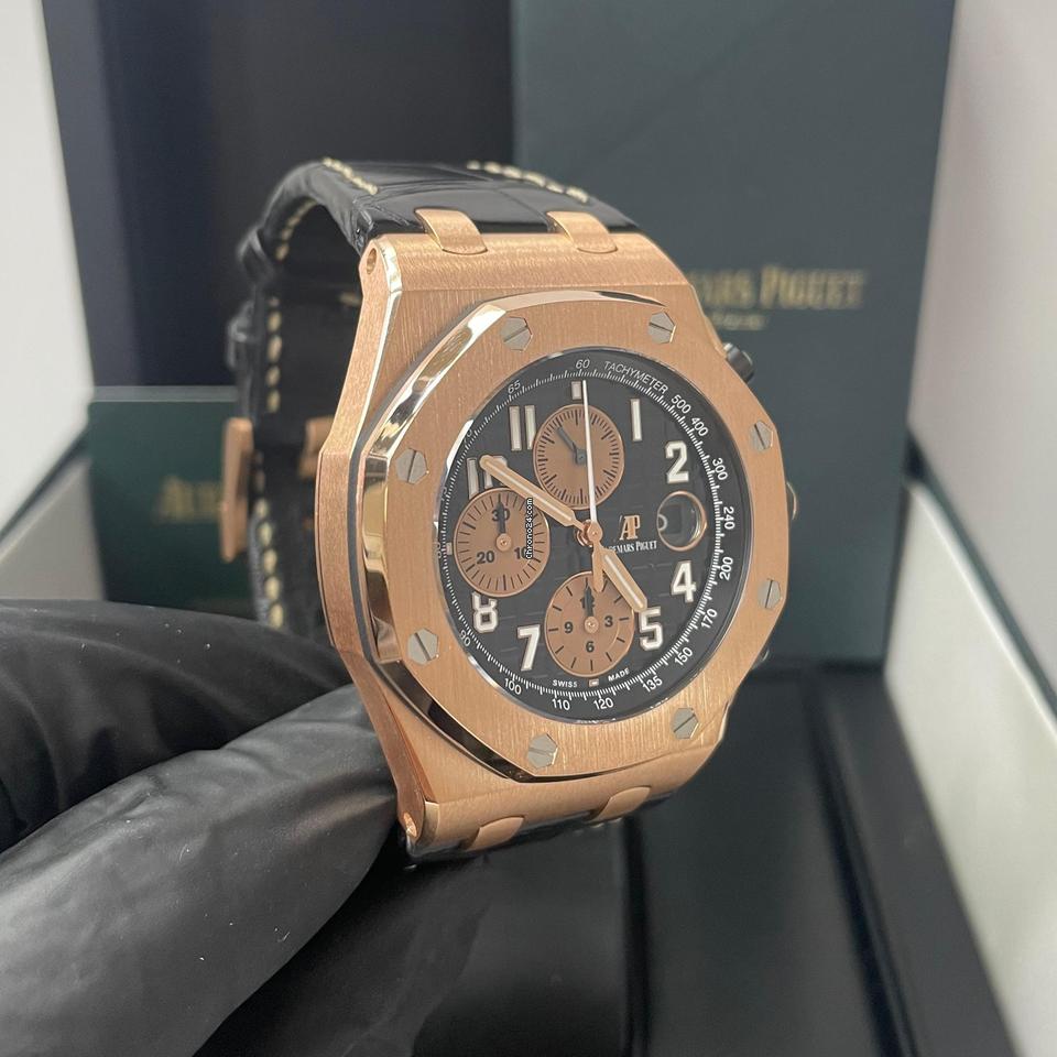 Audemars Piguet Royal Oak Offshore Chronograph Rose Gold 42mm... for  $60,000 for sale from a Trusted Seller on Chrono24