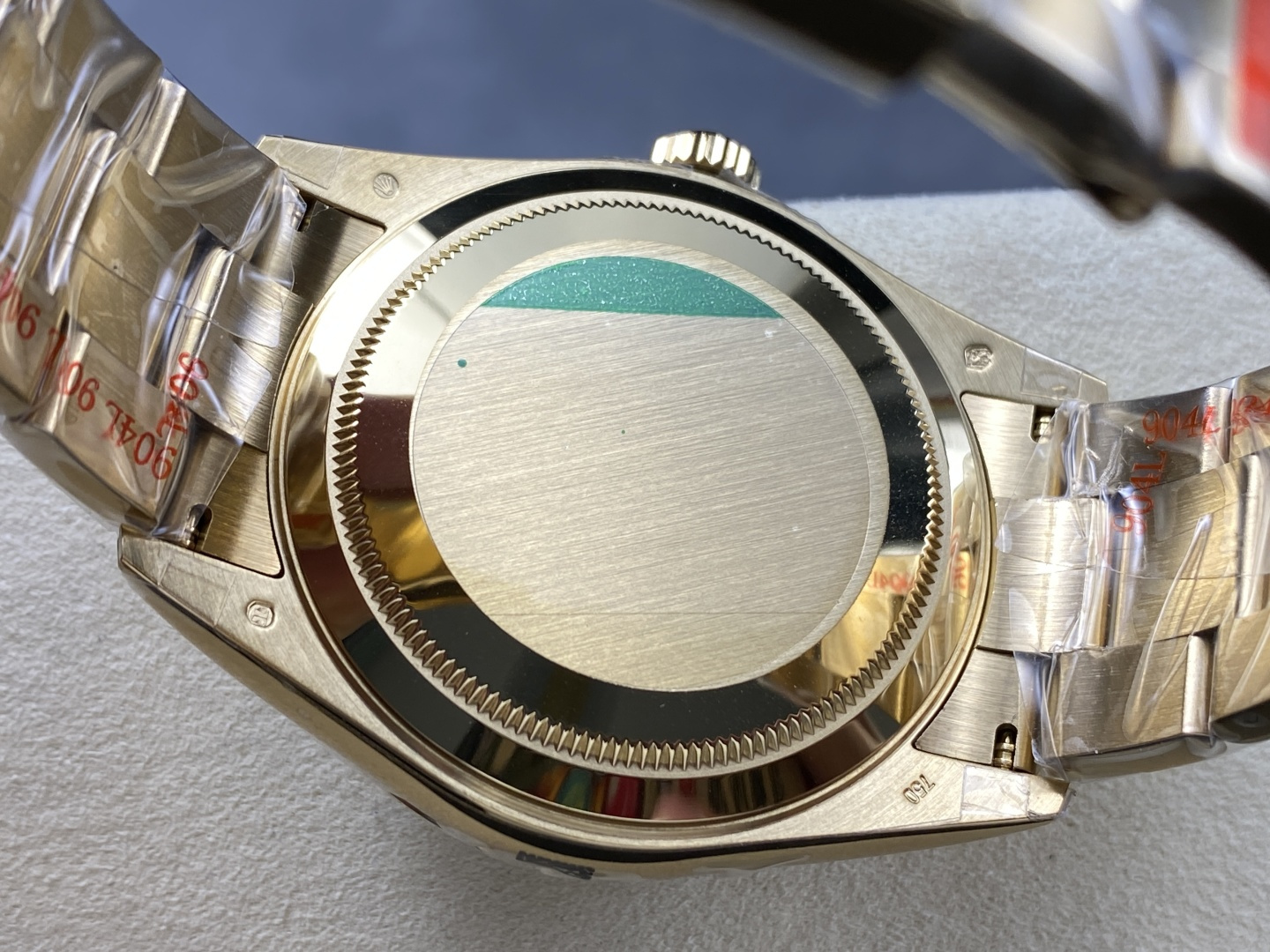 GYL Rolex Sky-Dweller 336938-0007 Yellow Gold Green Dial Oyster Bracelet Best Replica 42mm-GYL-GaiYalun