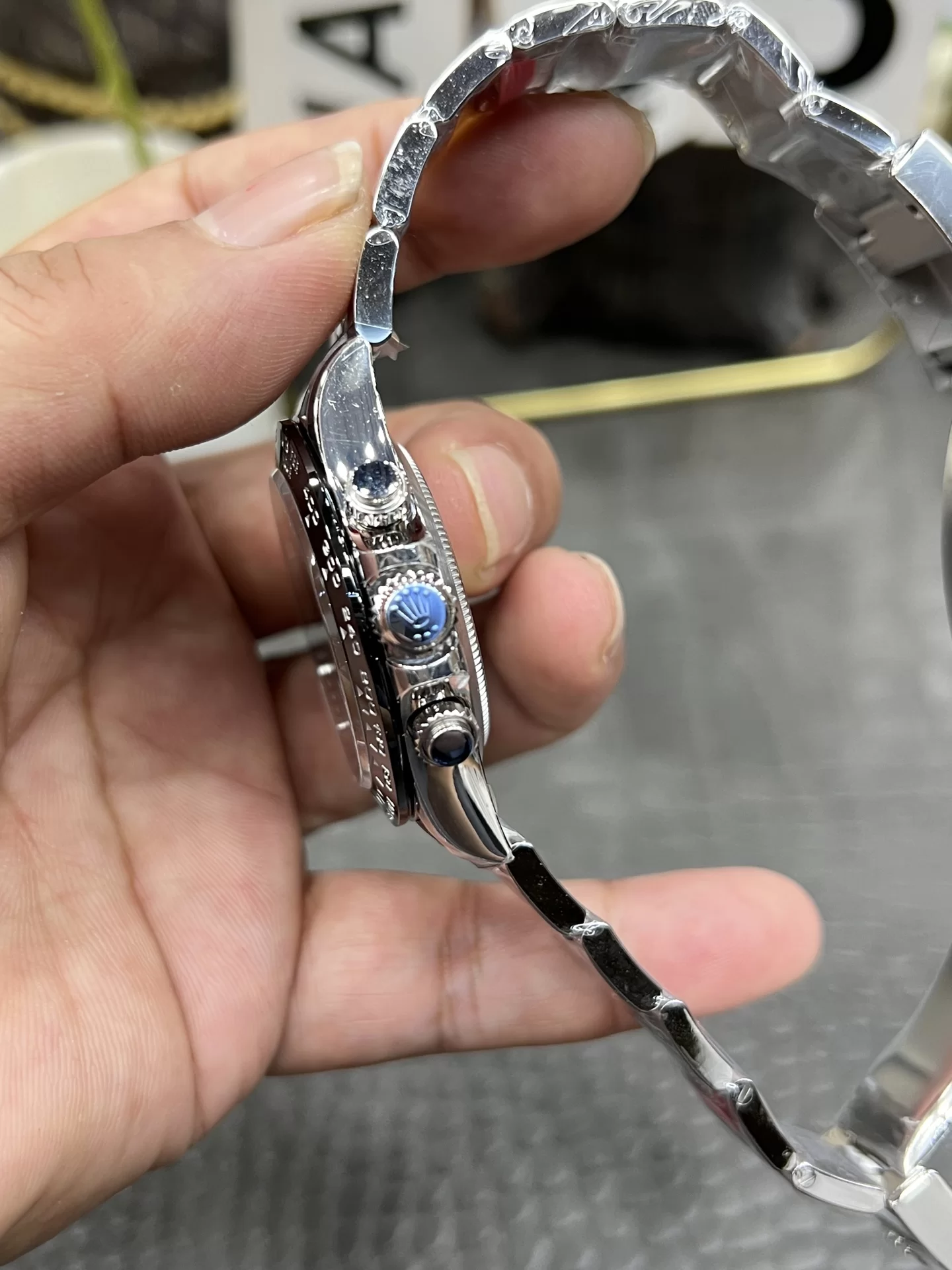 GYL Rolex Cosmograph Daytona Black Dial Black Ceramic Bezel 40mm (116500LN) 11 Super Clone – DD4130 Movement-GYL-GaiYalun