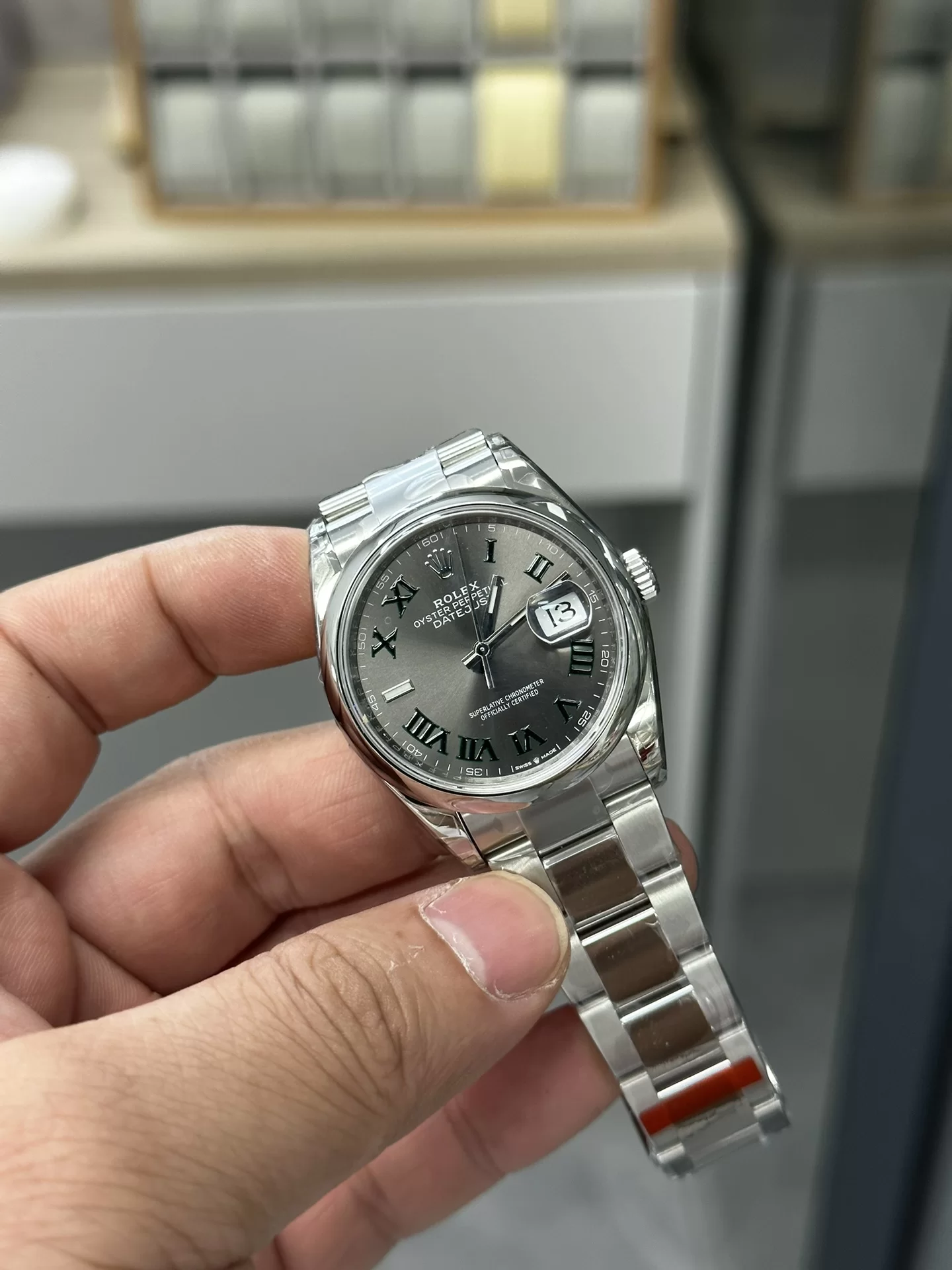 GYL Rolex Datejust 36mm “Wimbledon” Dial Smooth Bezel Oyster Bracelet (126200) 11 Super Clone – DD3235 Movement-GYL-GaiYalun
