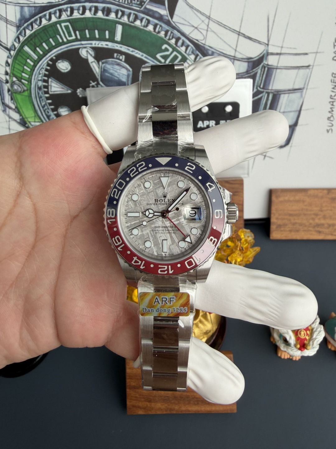 GYL Rolex GMT-Master II 126719BLRO-0002 Meteorite Dial 11 Best Quality Replica ARF V3 40mm-GYL-GaiYalun