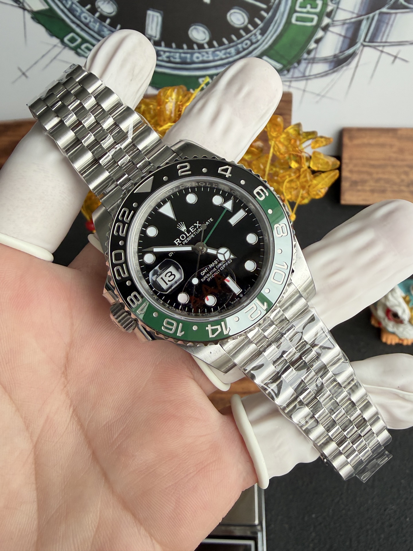 GYL Rolex GMT-Master II Sprite Jubilee Bracelet Top Quality Replica VSF 40mm-GYL-GaiYalun