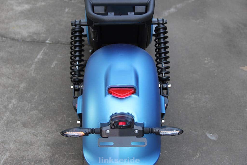 Big tire electric scooter