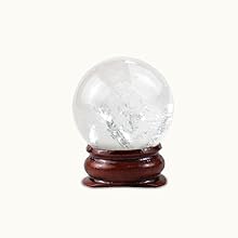 Clear Quartz Crystal Ball