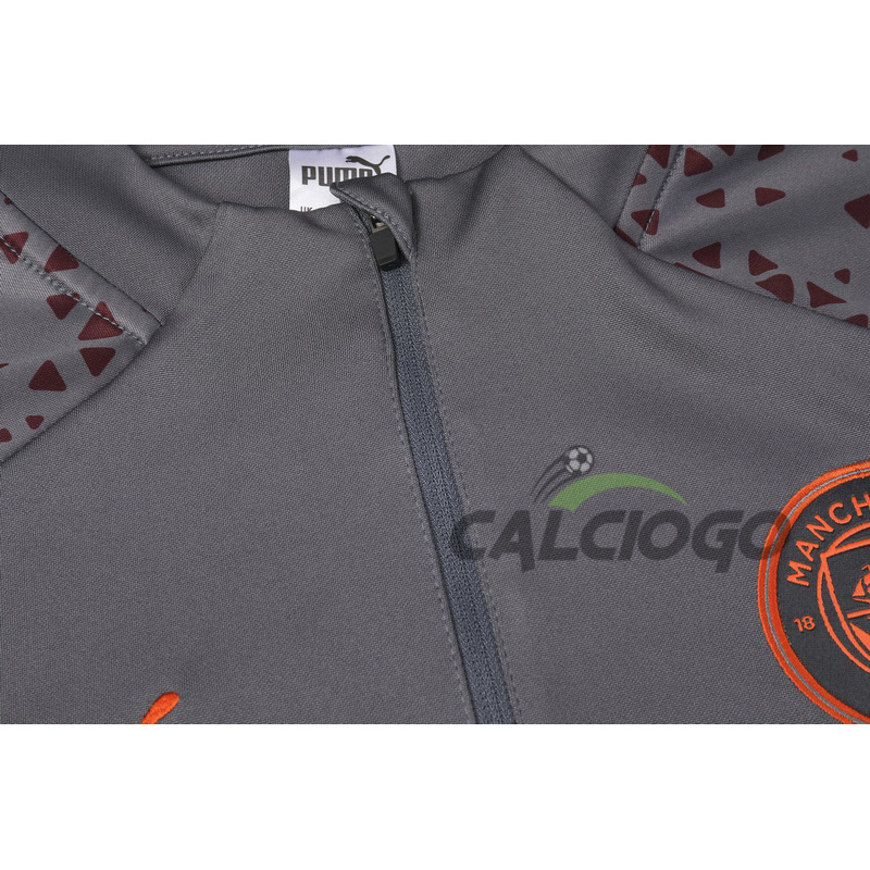 Tuta Calcio Manchester City Felpa Zips 2023-2024