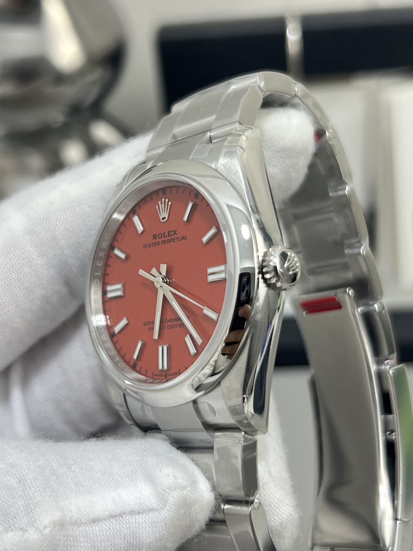 GYL Rolex Oyster Perpetual 126000 Coral Red Dial 1:1 Best Copy VSF 36mm-GYL-GaiYalun