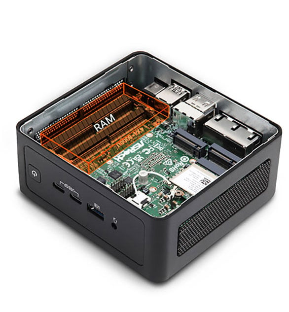 ASRock Industrial NUCS Ultra 4X4 BOX 8040 Series Fanned Barebone