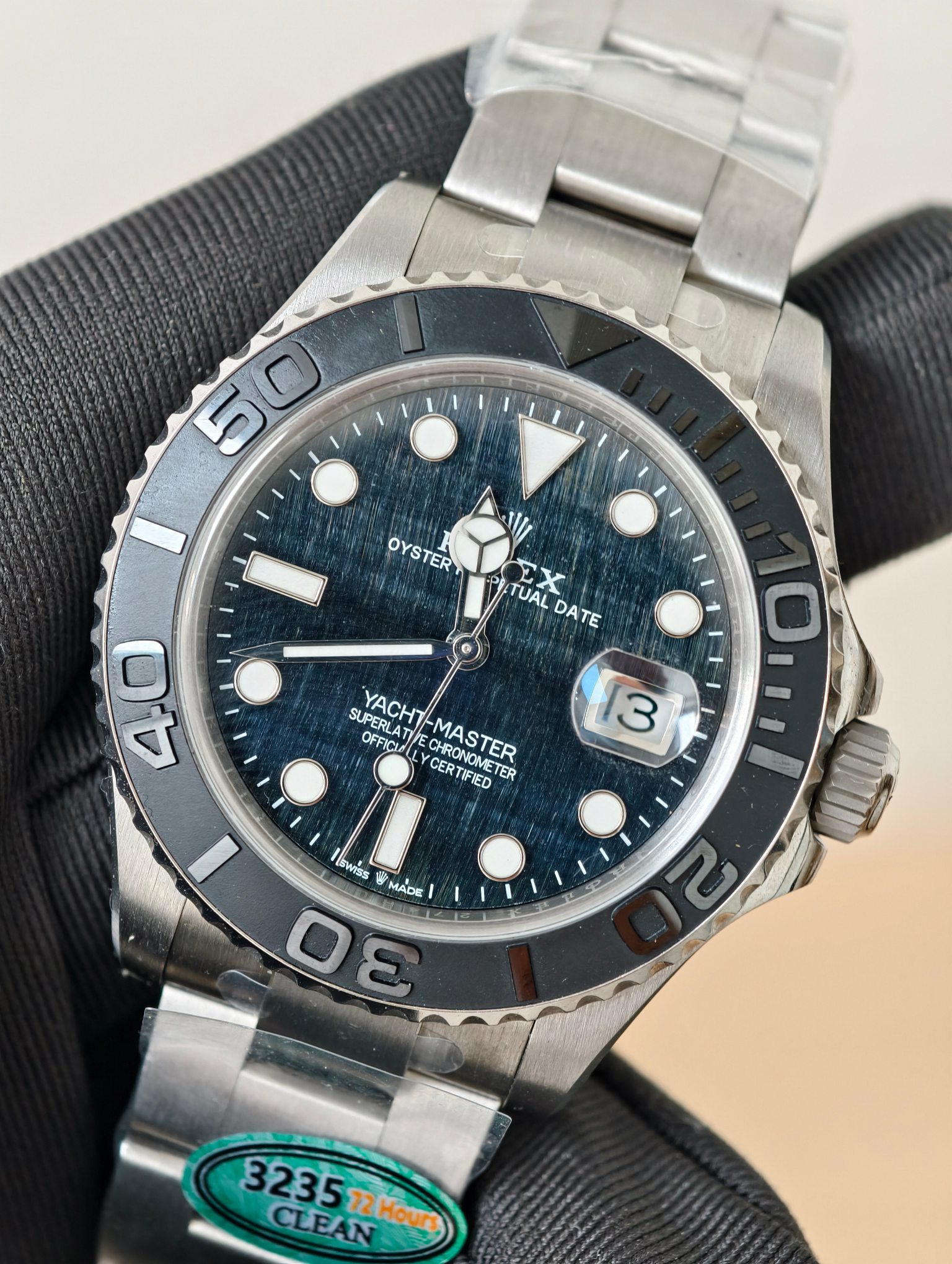 GYL Rolex Yacht-Master Titanium RLX Eagle Eye Dial 1:1 Super Clone Clean Factory 42mm-GYL-GaiYalun