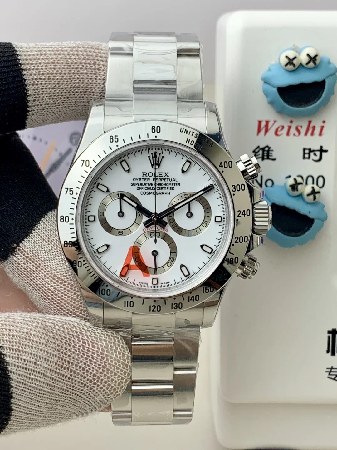 GYL Rolex Cosmograph Daytona White Dial Steel Bezel (116520) 11 Super Clone – DD4130 Movement-GYL-GaiYalun