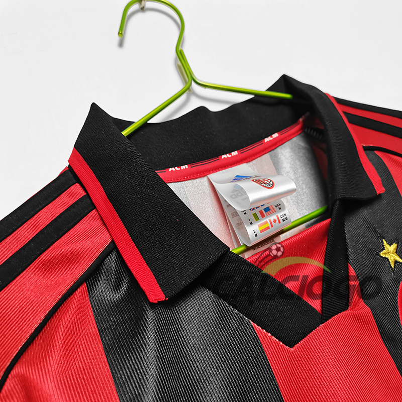 Maglia Storica AC Milan Home 1998-1999