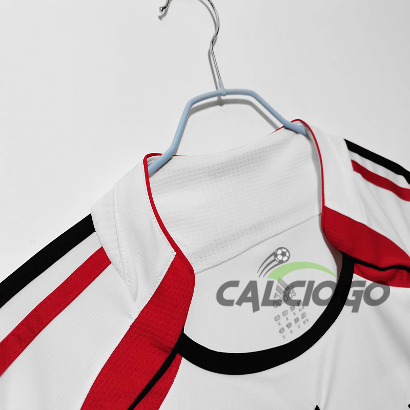Maglia Storica AC Milan Bianco Away 2006-2007