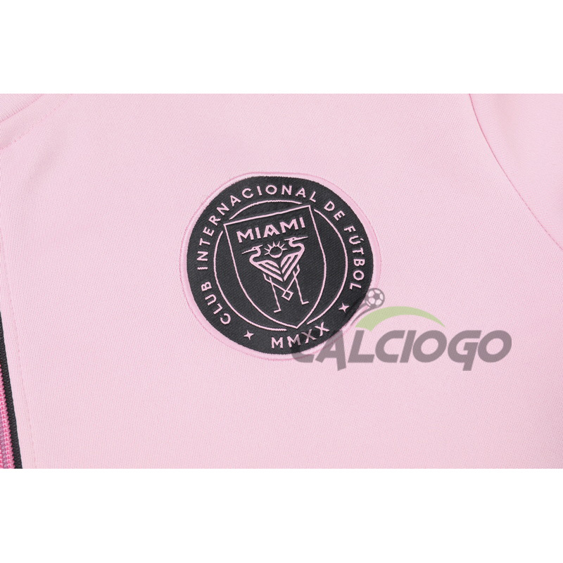 Tuta Inter Miami CF Felpa Zips Rosa 2023-2024