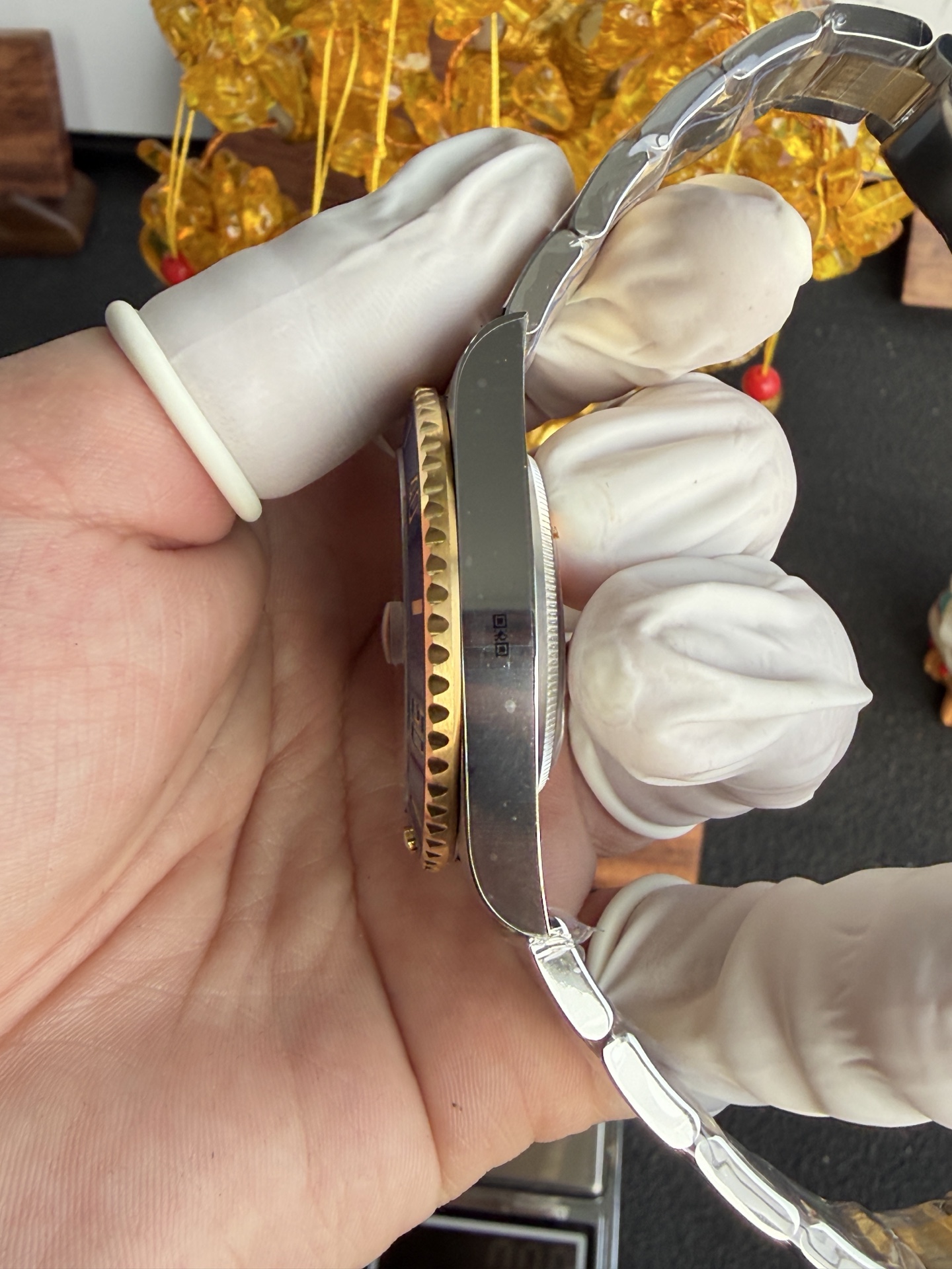 GYL Rolex Submariner Date 126613LB Two Tone Yellow Gold Blue Dial Gained Weight 175g 1:1 Super Clone ARF 41mm-GYL-GaiYalun