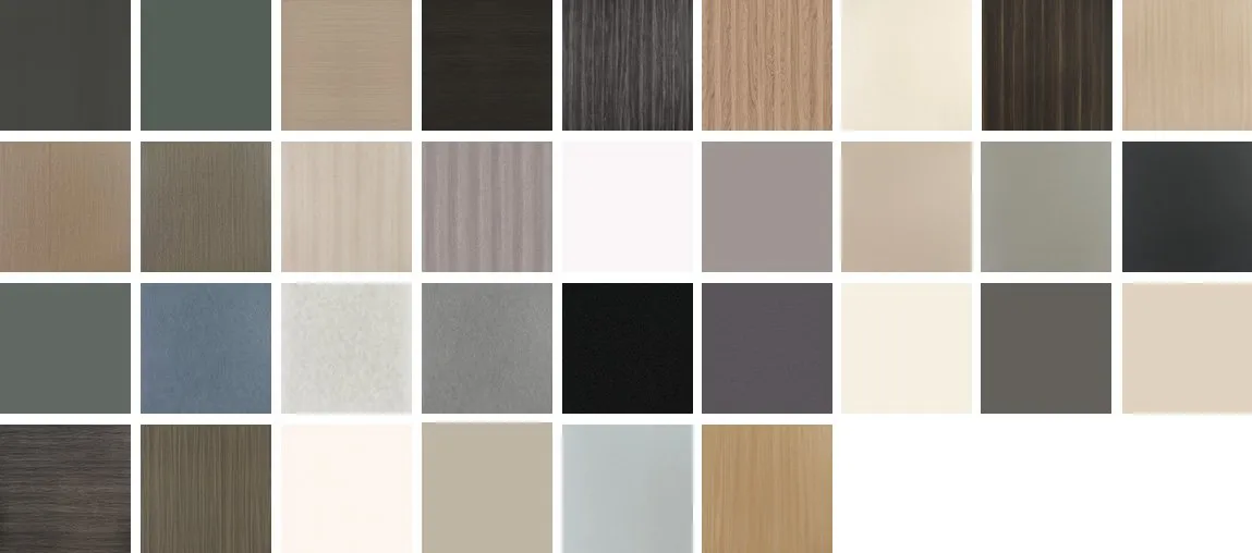 Veneer color card