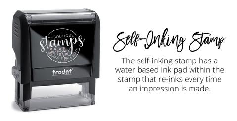 Self-inking stamp