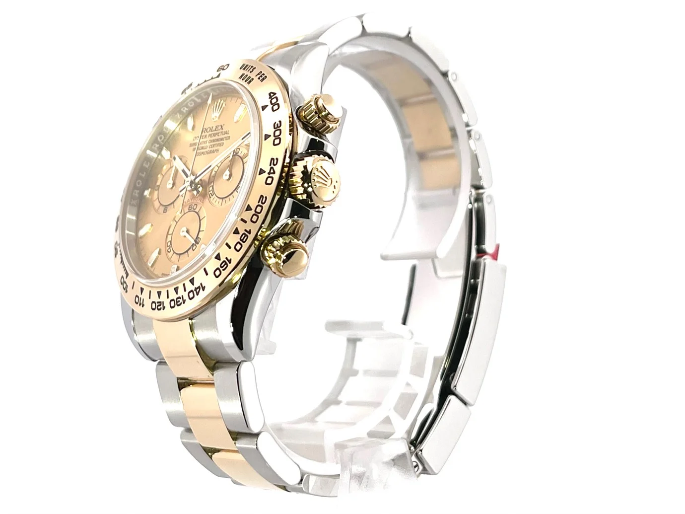Rolex Daytona Cosmograph Edelstahl / Gelbgold Ref. 116503 Zifferblatt Champagner | Uhren2000