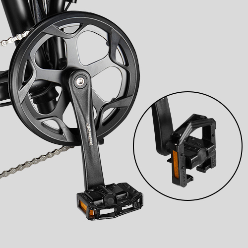 Foldable Aluminum Alloy Pedals