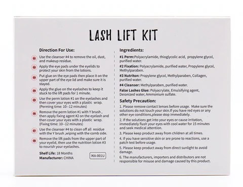 lash lift and tint kit