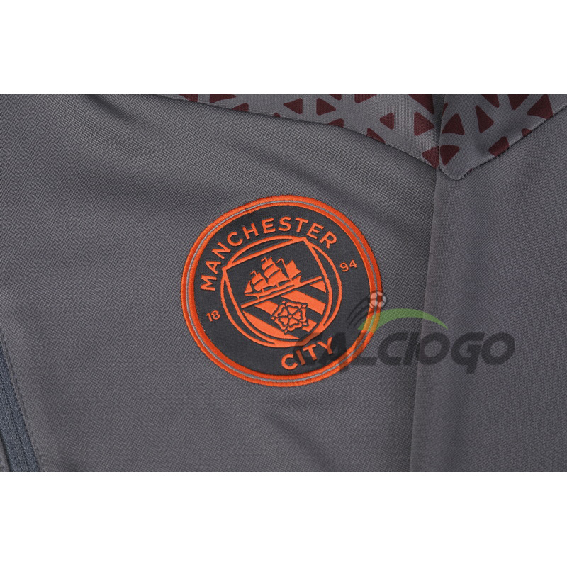 Tuta Calcio Manchester City Felpa Zips 2023-2024