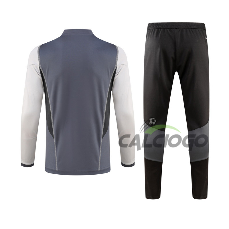 Tuta Inter Miami CF Felpa Zips Grigio 2023-2024