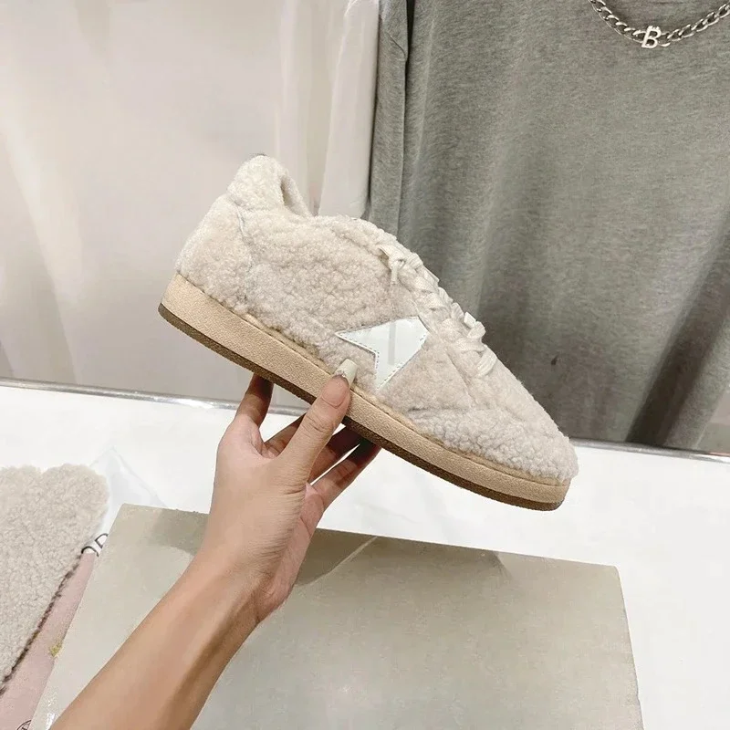 VII 2023 Woman Casual Shoes All Season Female Shoe Genuine Leather Vintage Handmade Dirty Shoes Flat Shoes Free Shipping Offers