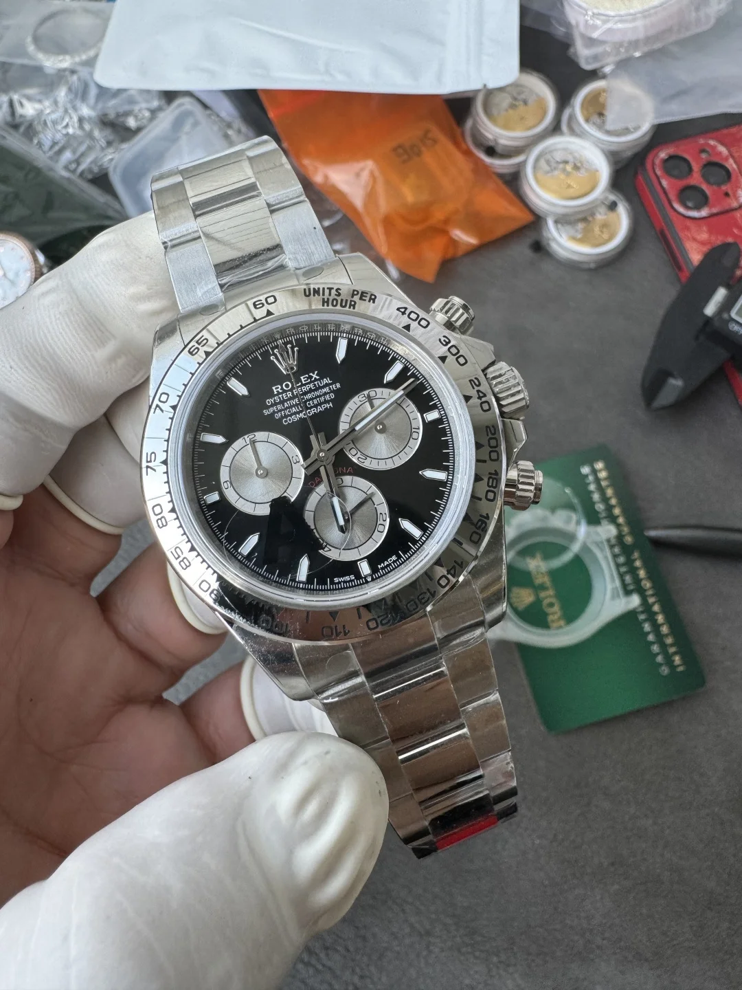GYL Rolex Cosmograph Daytona 40mm Black Dial White Gold (126509) 11 Super Clone – DD4131 Movement-GYL-GaiYalun