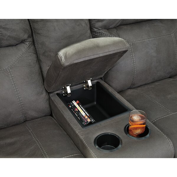 Culver 80'' Round Arm Reclining Loveseat