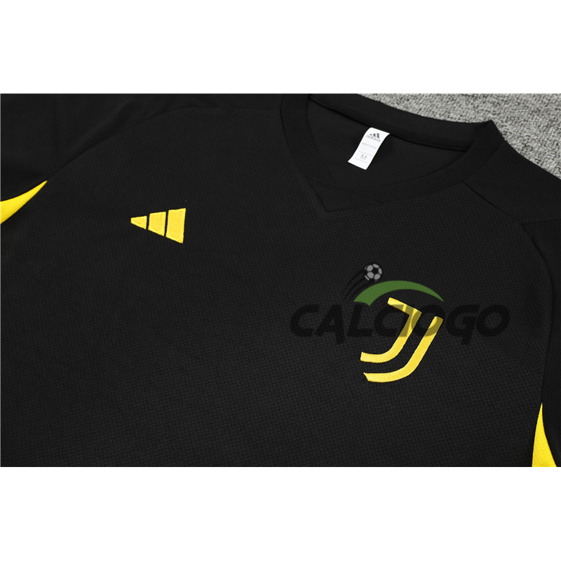 Maglia Juventus Nero Manica Corta 2023-2024