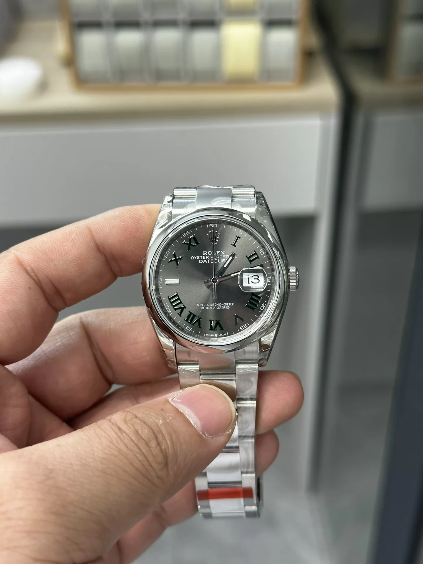GYL Rolex Datejust 36mm “Wimbledon” Dial Smooth Bezel Oyster Bracelet (126200) 11 Super Clone – DD3235 Movement-GYL-GaiYalun