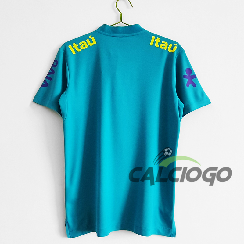 Maglia Storica Brazil Blu Polo 2021