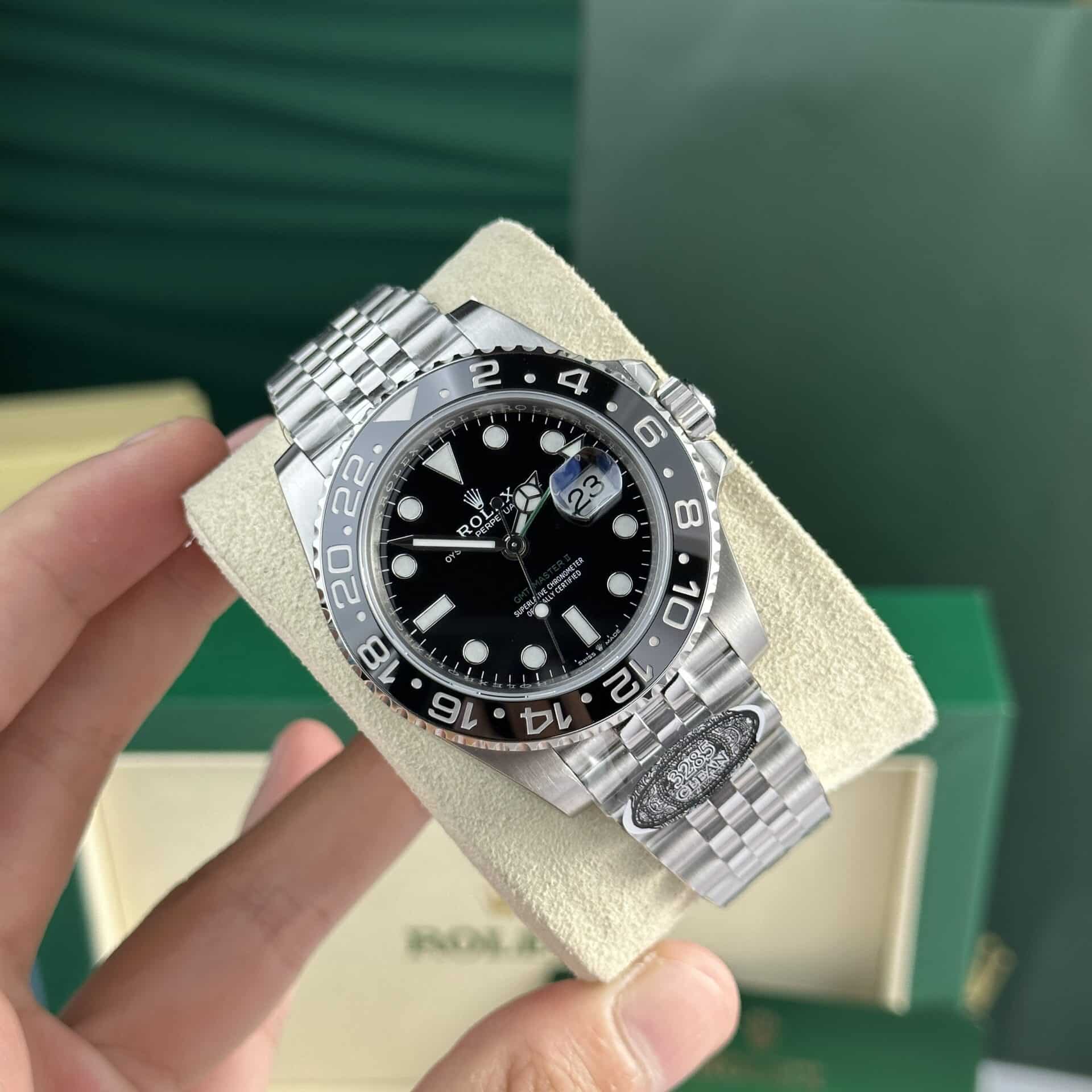 GYL Rolex GMT-Master II 116710LN Black Dial Jubilee Replica Clean Factory 40mm-GYL-GaiYalun