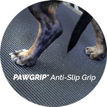 Dog ramp with anti slip paw grip rubber mat easy traction dog ramp with grippy surface