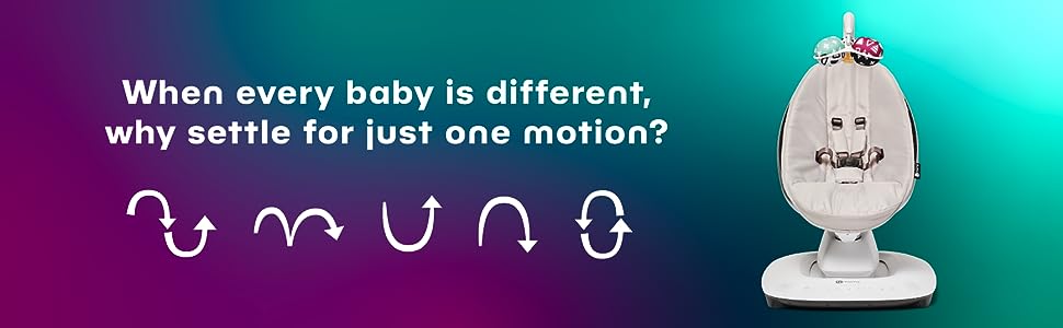 When every baby is different, why settle for just one motion?