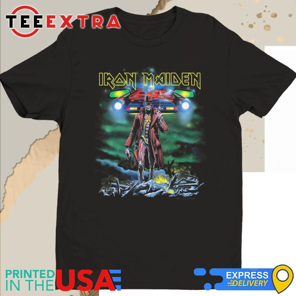 Official Iron Maiden The Future Past 2024 Tour Somewhere Stranger Shirt