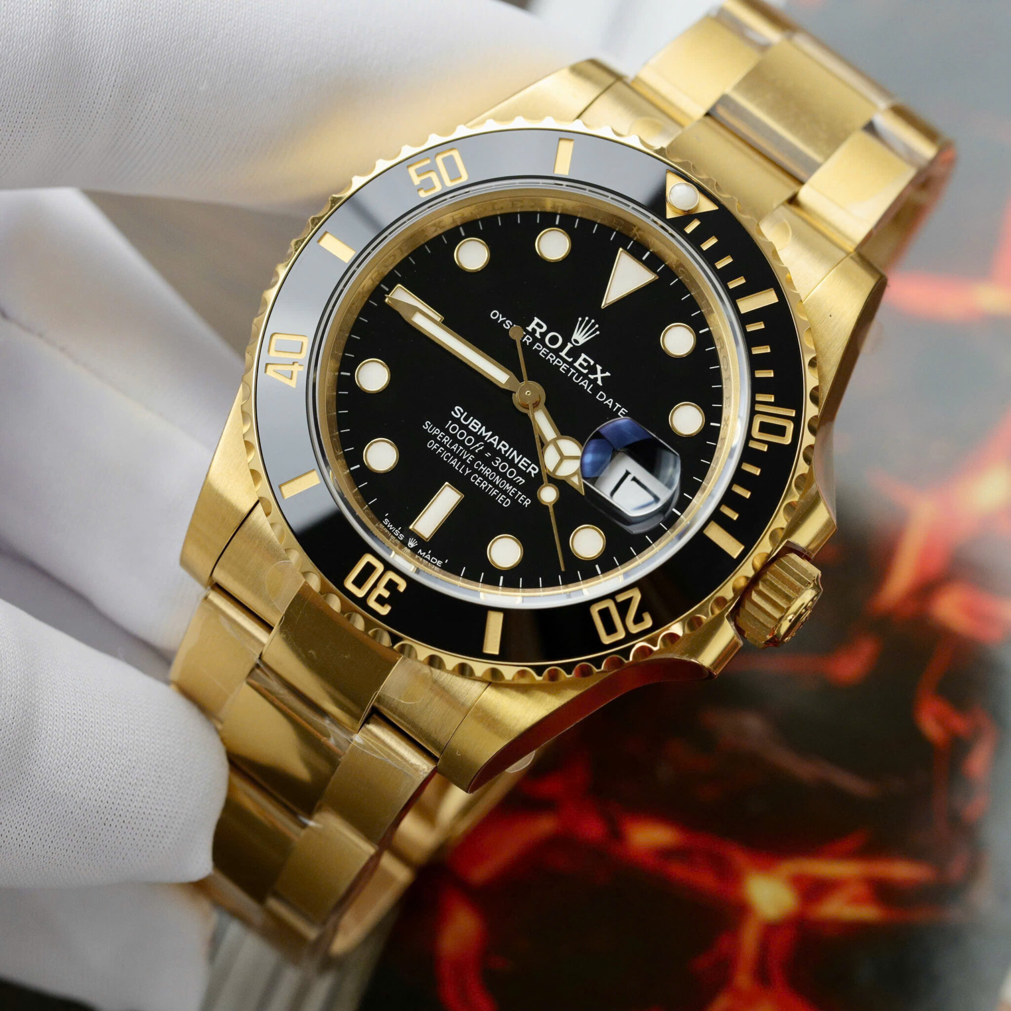 GYL Rolex Submariner Date 126618LN-0002 Black Dial Yellow Gold Best Replica VSF 41mm-GYL-GaiYalun