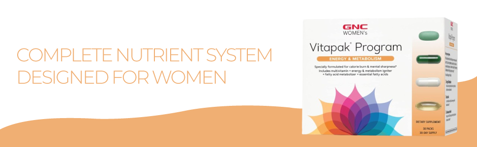 GNC Women's Vitapak Program