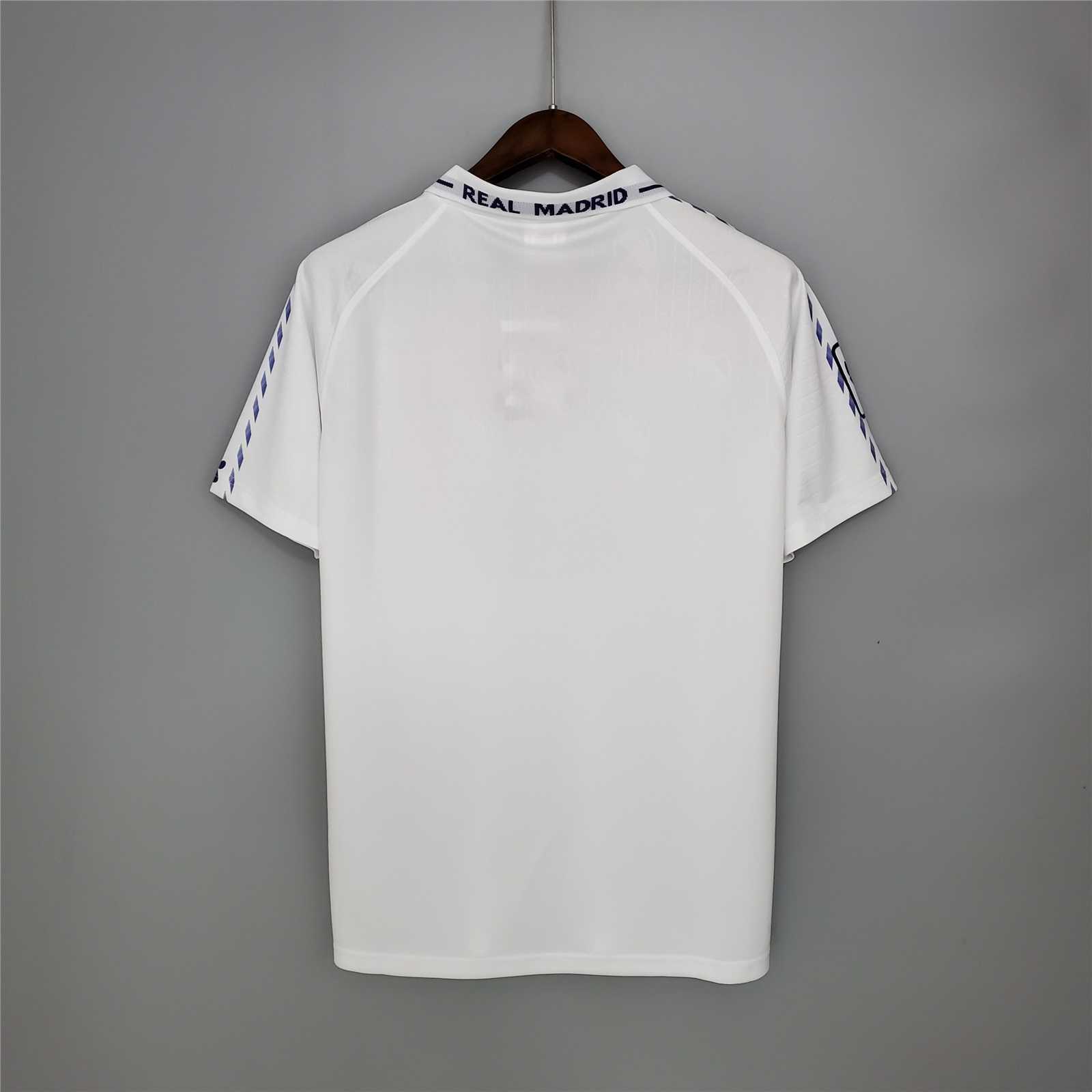 Retro Real Madrid 96-97 Home Stadium Jersey-CKK-1