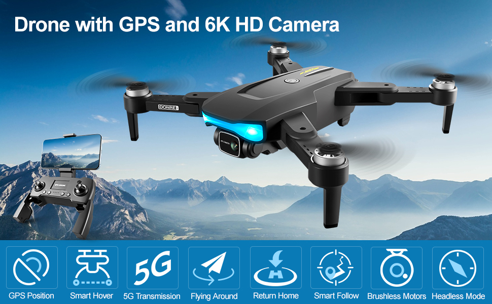 drones with camera for adults 4k