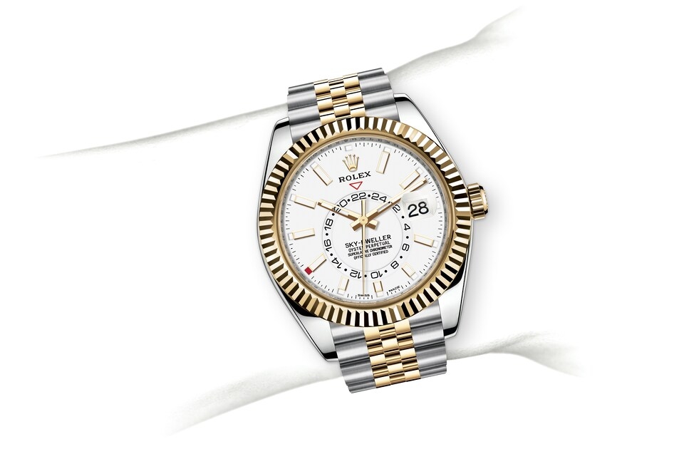 Rolex Sky-Dweller in Oystersteel and gold, m326933-0010 | Europe Watch Company