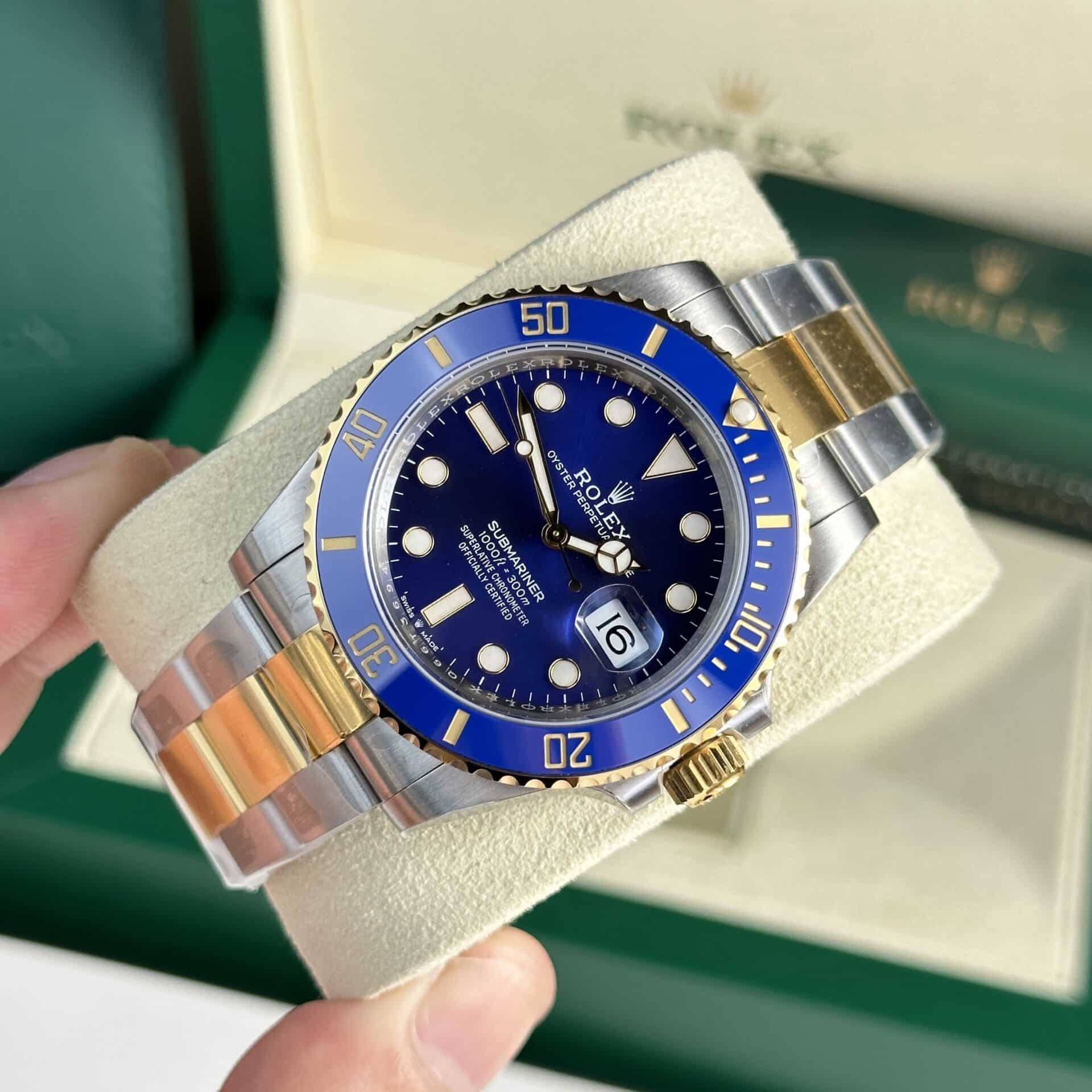 GYL Rolex Submariner Date 126618LB Yellow Gold Blue Dial Best Replica VSF 41mm-GYL-GaiYalun