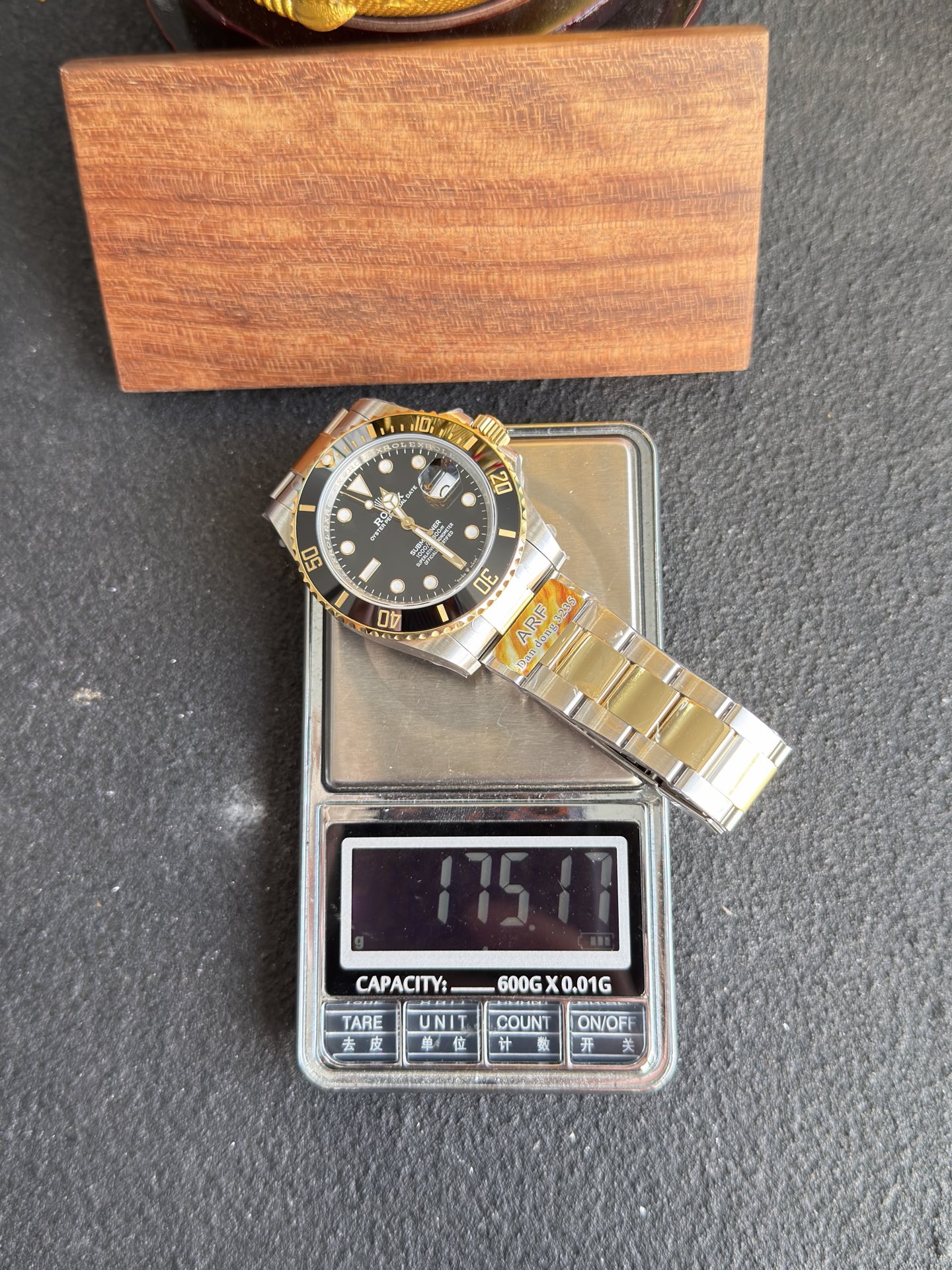GYL Rolex Submariner Date 126613LN Two Tone Yellow Gold Black Dial 175g 1:1 Super Clone ARF 41mm-GYL-GaiYalun